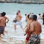 Sul Informação - FOTOGALERIA: Nem a ameaça de chuva afastou os banhistas de Ferragudo