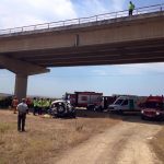 Sul Informação - Jipe despista-se e cai da ponte do Guadiana causando 3 feridos graves (c/ fotos)