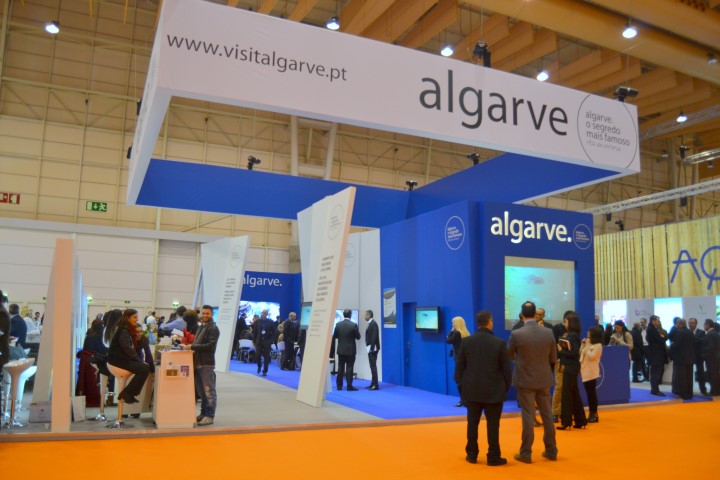 Vista geral do Stand Algarve