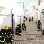 Sul Informação - Zona antiga de Albufeira foi palco de simulacro de incêndio (com fotos)