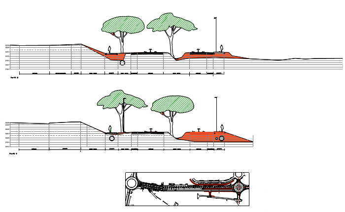 Construção da Av.Norte de Quarteira