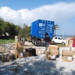 Sul Informação - Contentor com donativos dos algarvios já chegou aos refugiados na ilha grega de Lesbos