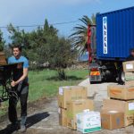 Sul Informação - Contentor com donativos dos algarvios já chegou aos refugiados na ilha grega de Lesbos