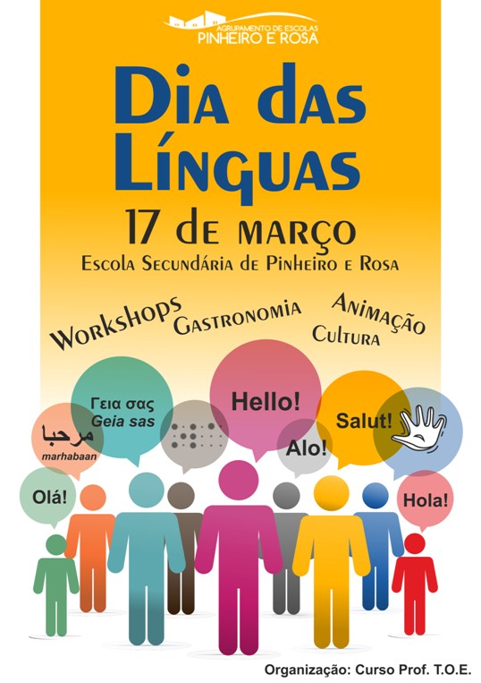 Dia_das_linguas Pinheiro e rosa_Cartaz