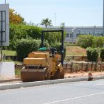 Sul Informação - Obras na rotunda de Lagoa recomeçaram, mas… (com fotos)