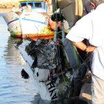 Sul Informação - FOTOGALERIA: Avioneta acidentada já foi retirada do fundo do mar e aguarda investigações