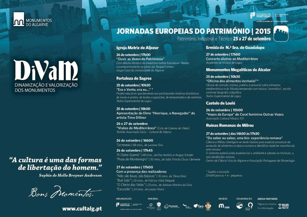 Jornadas Património 2015 DiVam