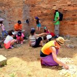 Sul Informação - Fotogaleria: Famílias inspiraram-se em Milreu para criar Land Art