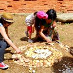 Sul Informação - Fotogaleria: Famílias inspiraram-se em Milreu para criar Land Art