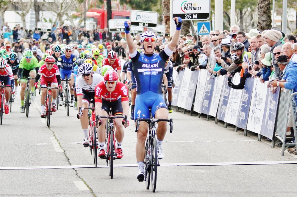 Marcel Kittel foi o vencedor da 1ª etapa, com chegada a Albufeira - Foto: Nelson Inácio|Sul Informação