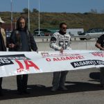 Sul Informação - FOTOGALERIA: CUVI acusa GNR de «excesso de zelo» durante protesto na Ponte do Guadiana