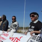 Sul Informação - FOTOGALERIA: CUVI acusa GNR de «excesso de zelo» durante protesto na Ponte do Guadiana