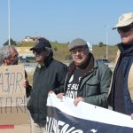 Sul Informação - FOTOGALERIA: CUVI acusa GNR de «excesso de zelo» durante protesto na Ponte do Guadiana