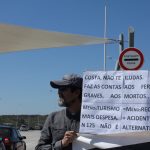 Sul Informação - FOTOGALERIA: CUVI acusa GNR de «excesso de zelo» durante protesto na Ponte do Guadiana