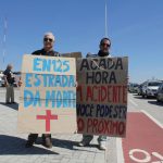 Sul Informação - FOTOGALERIA: CUVI acusa GNR de «excesso de zelo» durante protesto na Ponte do Guadiana