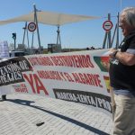 Sul Informação - FOTOGALERIA: CUVI acusa GNR de «excesso de zelo» durante protesto na Ponte do Guadiana