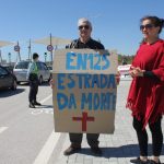 Sul Informação - FOTOGALERIA: CUVI acusa GNR de «excesso de zelo» durante protesto na Ponte do Guadiana