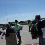 Sul Informação - FOTOGALERIA: CUVI acusa GNR de «excesso de zelo» durante protesto na Ponte do Guadiana