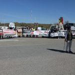 Sul Informação - FOTOGALERIA: CUVI acusa GNR de «excesso de zelo» durante protesto na Ponte do Guadiana