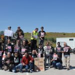 Sul Informação - FOTOGALERIA: CUVI acusa GNR de «excesso de zelo» durante protesto na Ponte do Guadiana