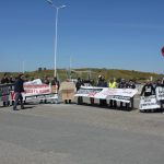 Sul Informação - FOTOGALERIA: CUVI acusa GNR de «excesso de zelo» durante protesto na Ponte do Guadiana