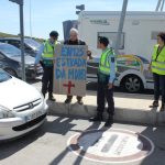 Sul Informação - FOTOGALERIA: CUVI acusa GNR de «excesso de zelo» durante protesto na Ponte do Guadiana