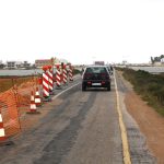 Sul Informação - Obras no acesso à Praia de Faro não estão paradas, apenas à espera de material