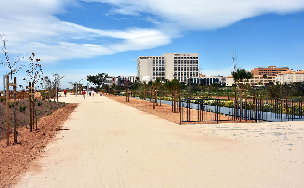 Passeio das Dunas em Quarteira