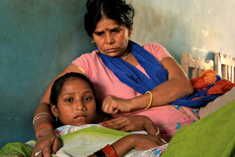 Pink Saris