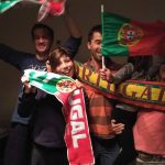 Sul Informação - Fotogaleria: Algarvios vibraram com passagem à final do Euro (e também houve festa no País de Gales)