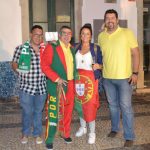 Sul Informação - Fotogaleria: Algarvios vibraram com passagem à final do Euro (e também houve festa no País de Gales)