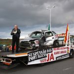 Sul Informação - FOTOGALERIA: Ativistas anti-portagens levaram protesto à Ponte do Guadiana