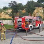 Sul Informação - Cenário de incêndio em barco de pesca de Alvor motiva exercício dos bombeiros