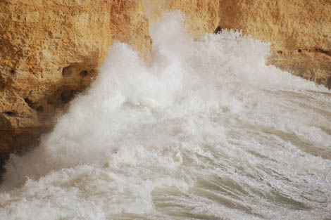 temporal no mar