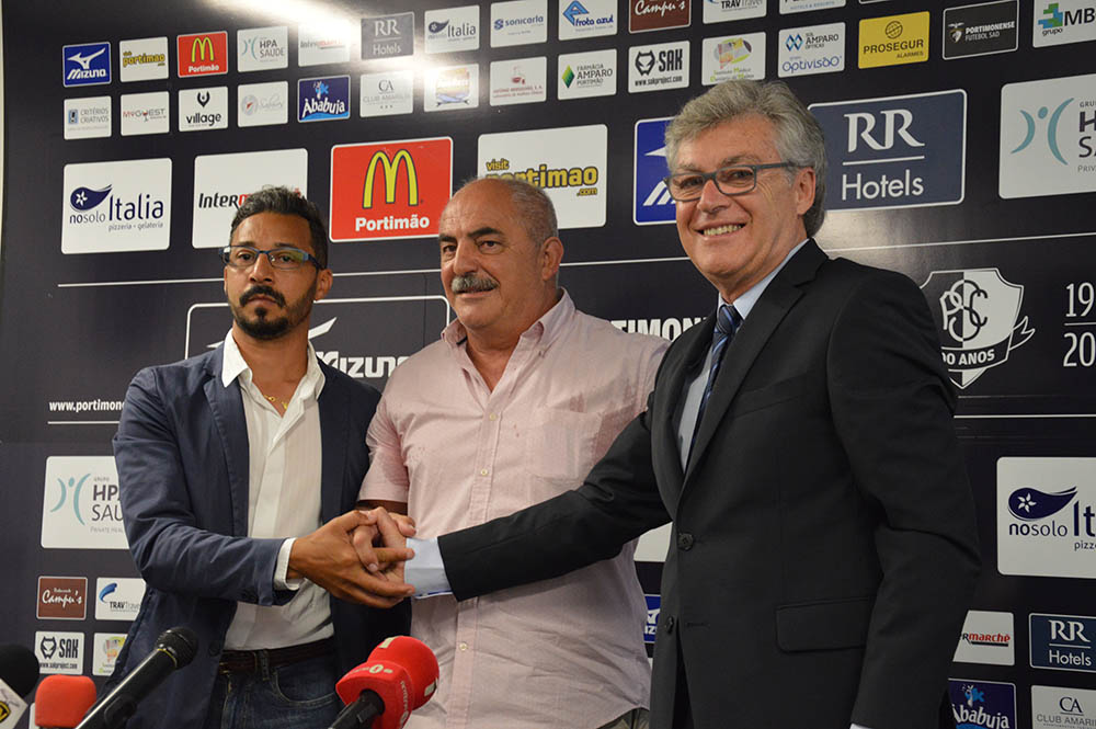 Vitor Oliveira_apresentação no Portimonense