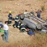 Sul Informação - Despiste com capotamento na EN125 entre Lagoa e Portimão provoca dois feridos, um grave