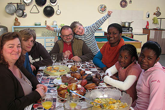 família do lado