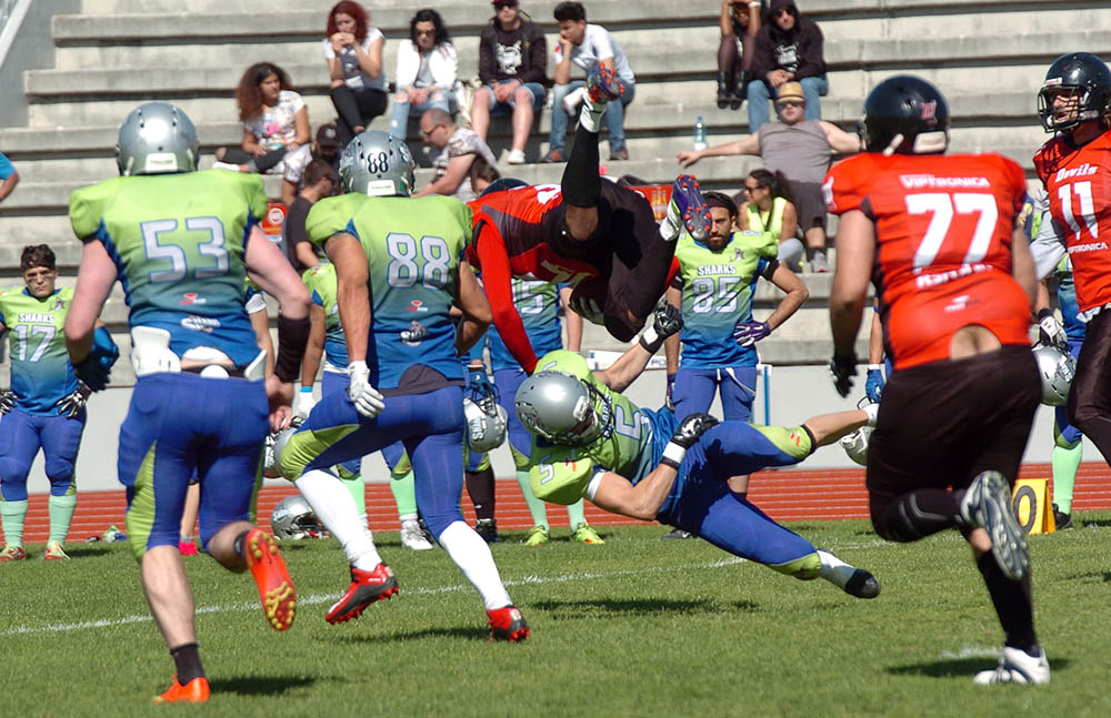 futebol americano_algarve sharks