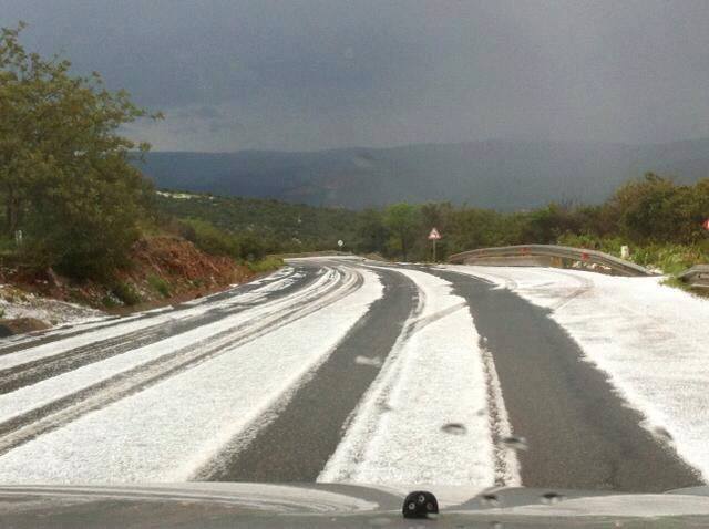 granizo no interior de Loulé_3