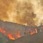 Sul Informação - Bombeiro ferido e viatura destruída, mas fogo começa a dar tréguas em Monchique