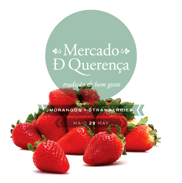 mercado de querença morangos