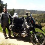 Sul Informação - Rui Nuno partiu de Aljezur para viagem de moto até à África do Sul