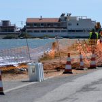 Sul Informação - Fotogaleria: Obra no acesso à Praia de Faro já tem trabalhadores