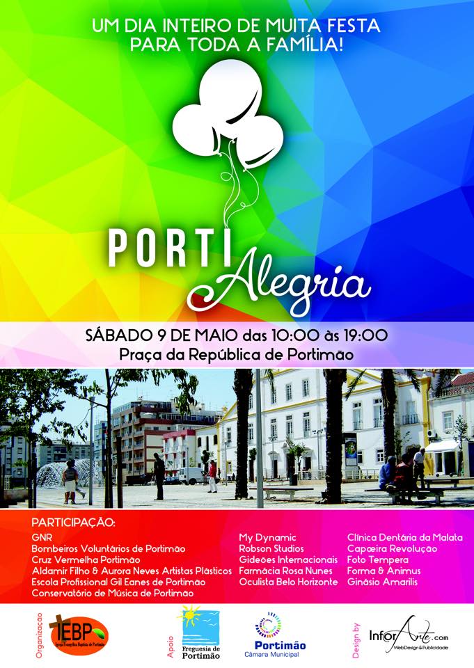 porti alegria cartaz