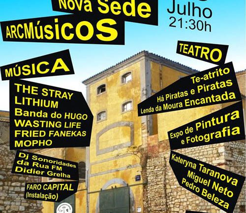 Sul Informação - Associação de Músicos de Faro abre novas instalações com música, teatro e artes plásticas