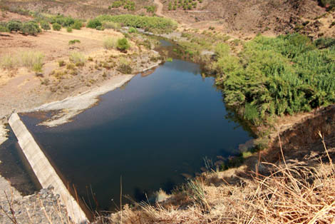 Sul Informação - Açude de Galaxos está a ser aproveitado como praia fluvial