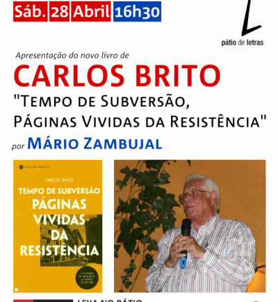 Sul Informação - Novo livro de Carlos Brito apresentado por Mário Zambujal na Leya no Pátio