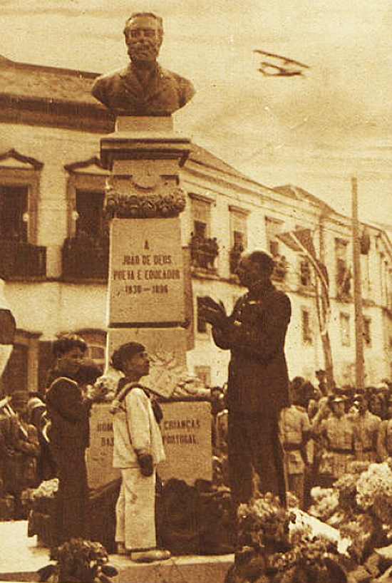 Cruz Azevedo e o filho (Notícias Ilustrado - foto Nedel)