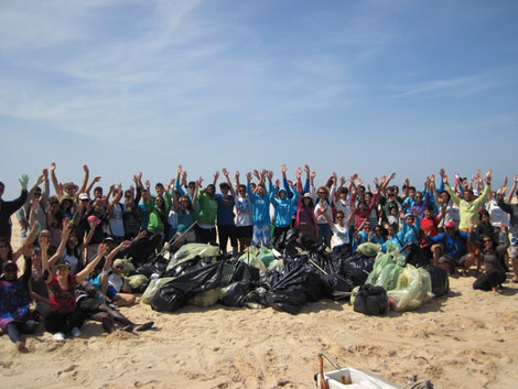 Sul Informação - 750 voluntários ajudaram a  limpar nove toneladas de lixo da Ria Formosa