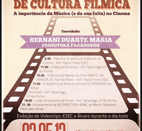 Sul Informação - V Mostra de Cultura Fílmica debate a música (ou falta dela) no cinema